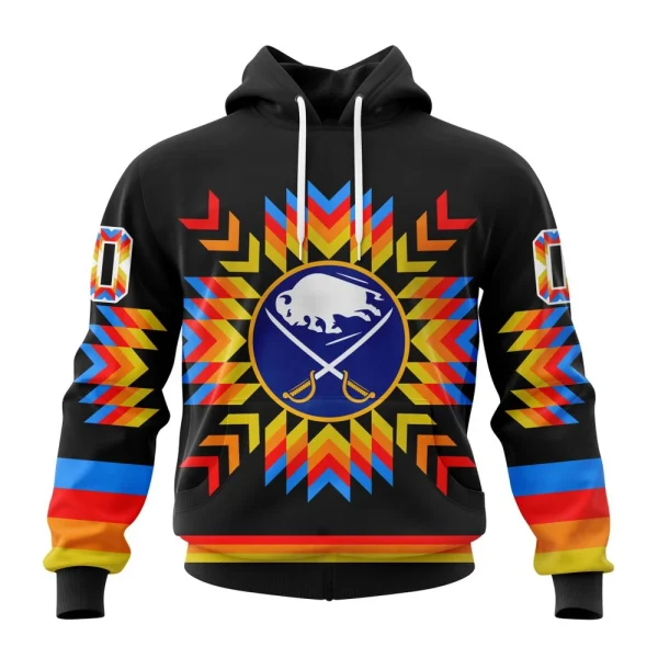 Hoodie NHL Buffalo Sabres Special Design With Native Pattern St2306