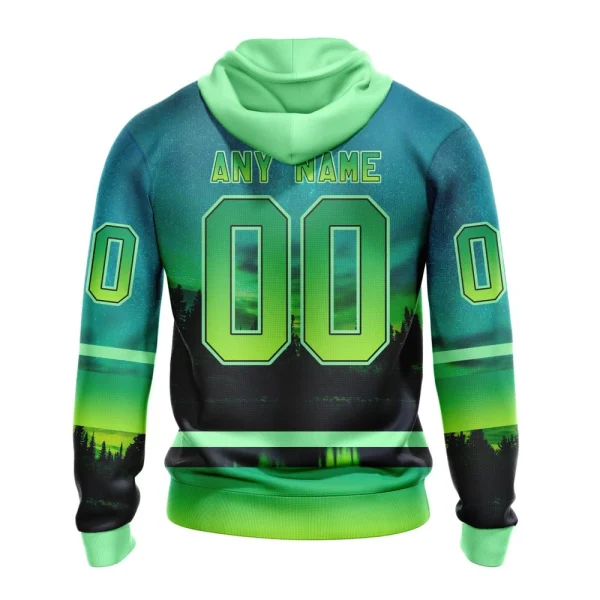 Hoodie NHL Buffalo Sabres Special Northern Lights Design St2302 - Image 2