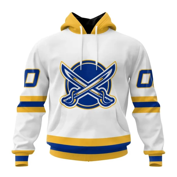 Hoodie NHL Buffalo Sabres Special Whiteout Design St2401