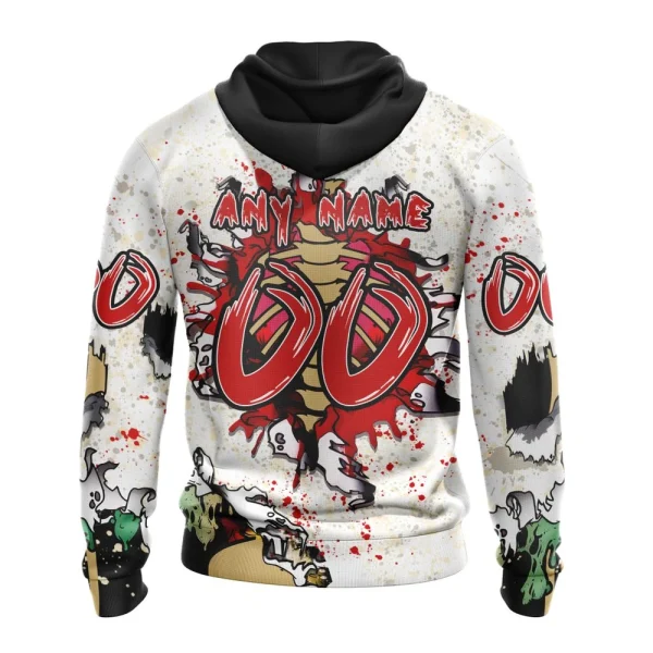 Hoodie NHL Buffalo Sabres Special Zombie Style For Halloween St2304 - Image 2