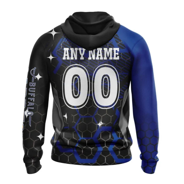 Hoodie NHL Buffalo Sabres, Specialized Design With Motocross Syle V0222 - Image 2