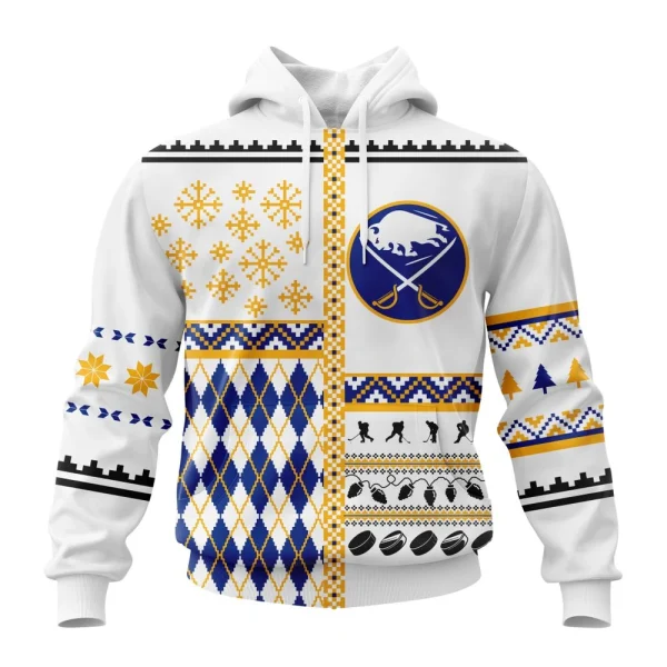 Hoodie NHL Buffalo Sabres, Specialized Unisex Christmas Is Coming V01