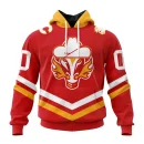 Hoodie NHL Calgary Flames Special City Connect Design St2402