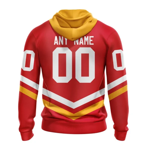 Hoodie NHL Calgary Flames Special City Connect Design St2402 - Image 2