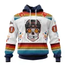 Hoodie NHL Calgary Flames Special Design For Dia De Los Muertos St2301
