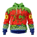 Hoodie NHL Calgary Flames Special Nickelodeon Design St2301