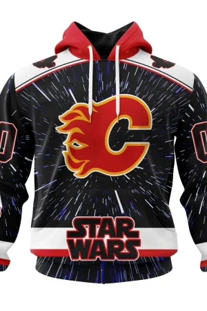 Hoodie NHL Calgary Flames Special Star Wars Design St2303
