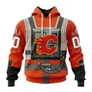 Hoodie NHL Calgary Flames Star Wars Rebel Pilot Design St2201
