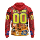 Hoodie NHL Calgary Flames X Hawaii Specialized Design For Hawaiia V0122