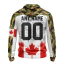 Hoodie NHL Calgary Flames, Specialized Design With Our Canada Flag
