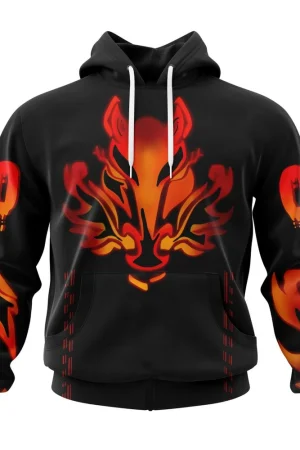 Hoodie NHL Calgary Flames, Specialized Jersey For Halloween Night