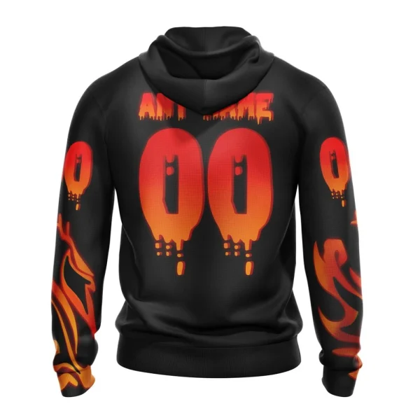 Hoodie NHL Calgary Flames, Specialized Jersey For Halloween Night - Image 2