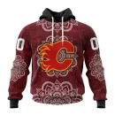 Hoodie NHL Calgary Flames, Specialized Mandala Style St2201