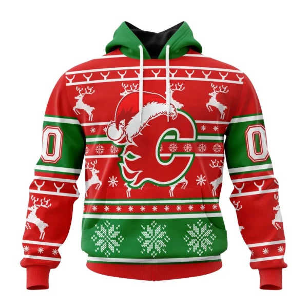 Hoodie NHL Calgary Flames, Specialized Unisex Christmas Is Coming V02