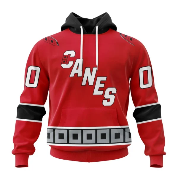 Hoodie NHL Carolina Hurricanes Reverse Retro Kits