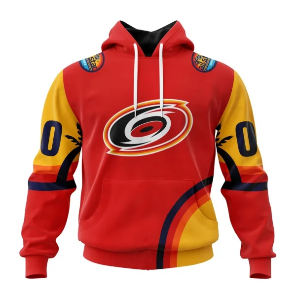 Hoodie NHL Carolina Hurricanes Special All-Star Game Design With Florida Sunset