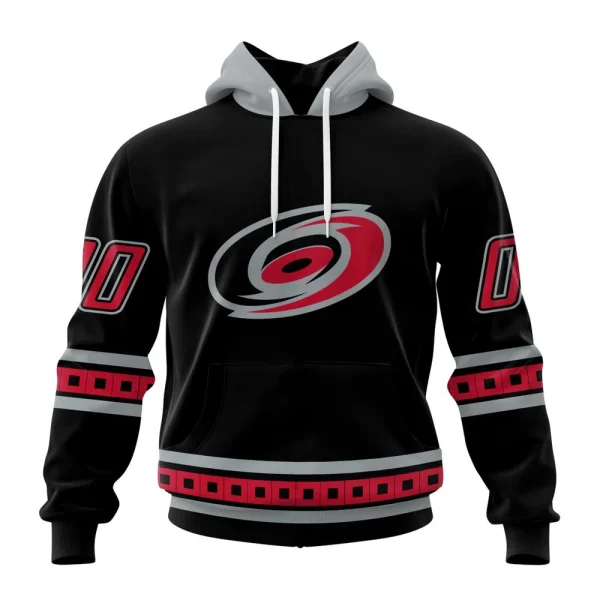 Hoodie NHL Carolina Hurricanes Special Blackout Design St2401