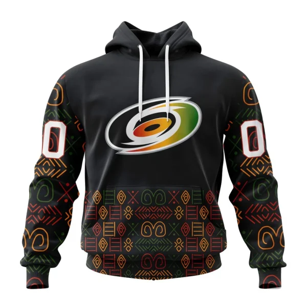 Hoodie NHL Carolina Hurricanes Special Design For Black History Month St2401