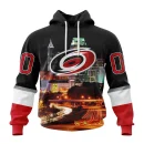 Hoodie NHL Carolina Hurricanes Special Design With Downtown Skyline St2301