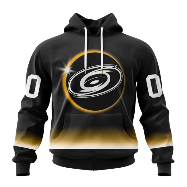 Hoodie NHL Carolina Hurricanes Special Eclipse Design St2401