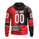Hoodie NHL Carolina Hurricanes Special Home Mix Reverse Retro Personalized Kits