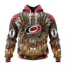 Hoodie NHL Carolina Hurricanes Special Native Costume Design St2201