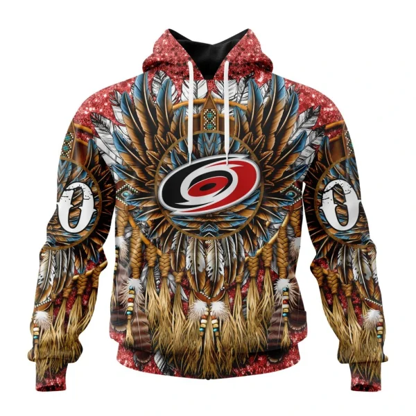 Hoodie NHL Carolina Hurricanes Special Native Costume Design St2201