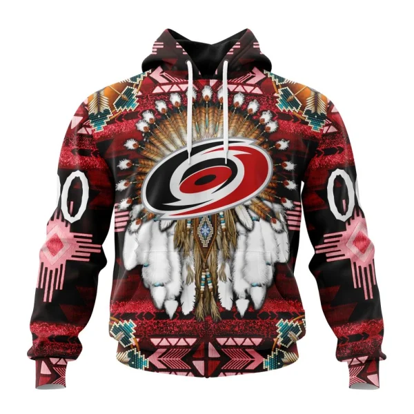 Hoodie NHL Carolina Hurricanes Special Native Costume Design St2202