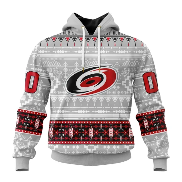 Hoodie NHL Carolina Hurricanes Special Native Design St2302