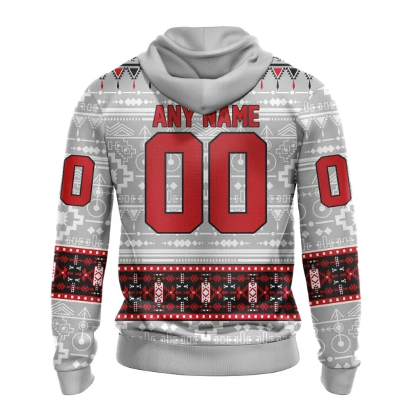 Hoodie NHL Carolina Hurricanes Special Native Design St2302 - Image 2