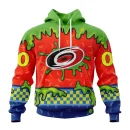 Hoodie NHL Carolina Hurricanes Special Nickelodeon Design St2301