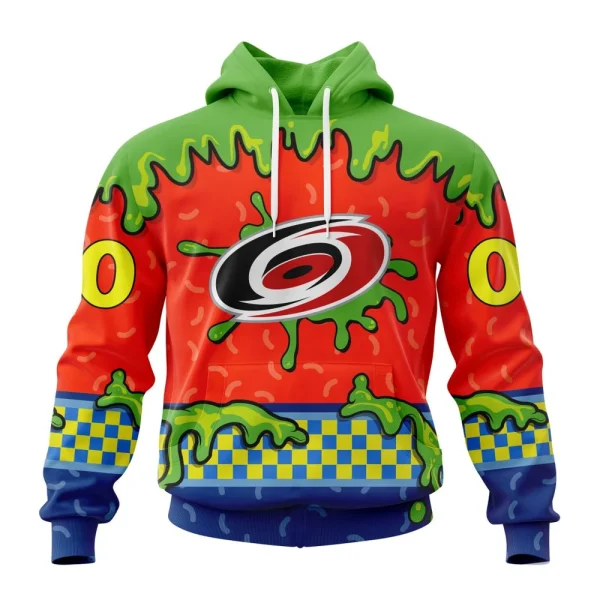 Hoodie NHL Carolina Hurricanes Special Nickelodeon Design St2301
