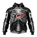 Hoodie NHL Carolina Hurricanes Special Skeleton Costume For Halloween St2301
