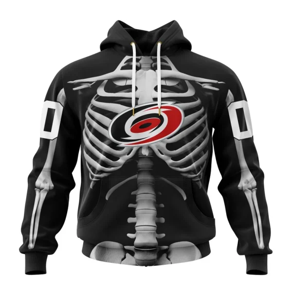 Hoodie NHL Carolina Hurricanes Special Skeleton Costume For Halloween St2301