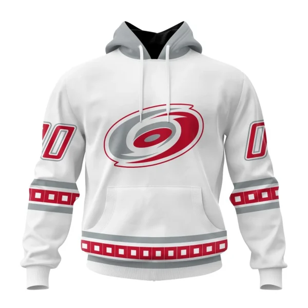 Hoodie NHL Carolina Hurricanes Special Whiteout Design St2401