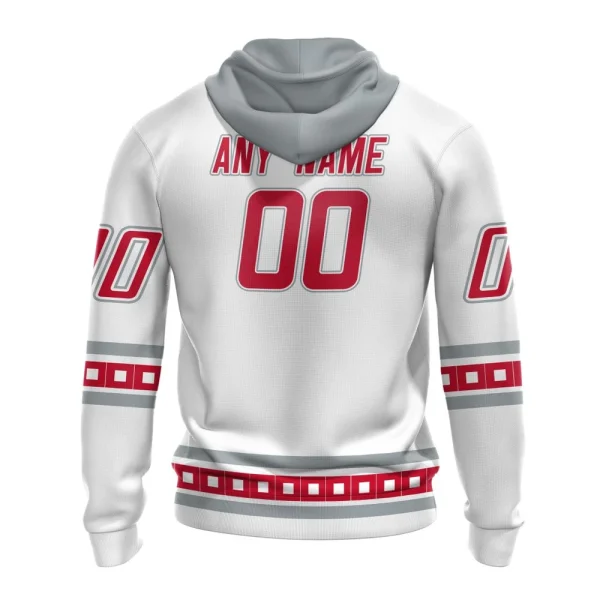 Hoodie NHL Carolina Hurricanes Special Whiteout Design St2401 - Image 2