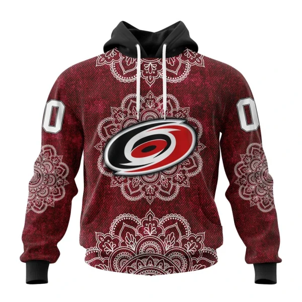 Hoodie NHL Carolina Hurricanes, Specialized Mandala Style St2201