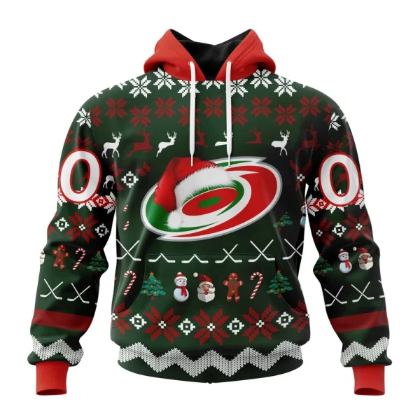 Hoodie NHL Carolina Hurricanes, Specialized Unisex Christmas Is Coming