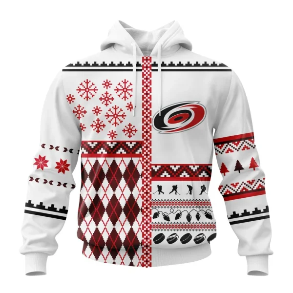 Hoodie NHL Carolina Hurricanes, Specialized Unisex Christmas Is Coming V01