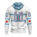 Hoodie NHL Chicago Blackhawks Personalize Gradient Series Concept St2301