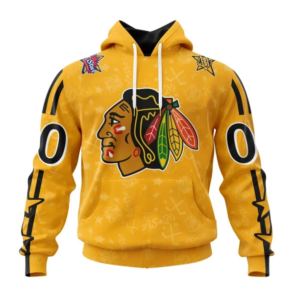Hoodie NHL Chicago Blackhawks Special All-Star Game Design St2401