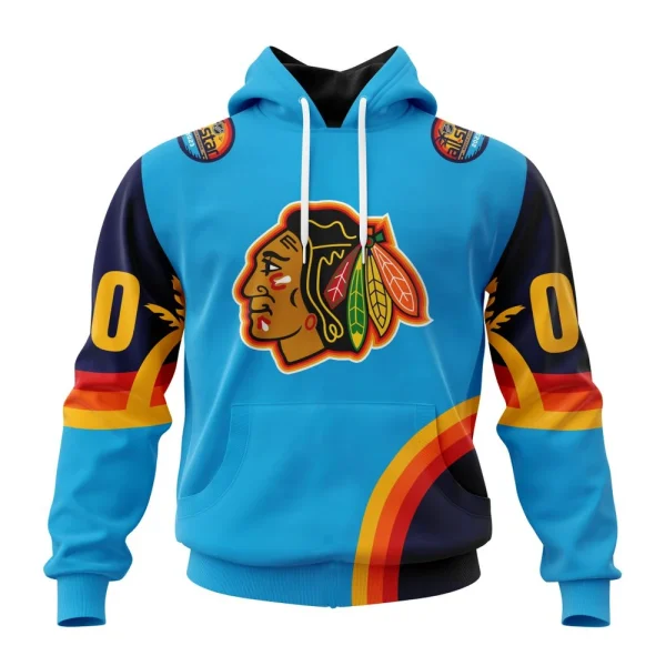 Hoodie NHL Chicago Blackhawks Special All-Star Game Design With Atlantic Ocean