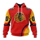 Hoodie NHL Chicago Blackhawks Special All-Star Game Design With Florida Sunset