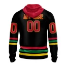 Hoodie NHL Chicago Blackhawks Special Blackout Design St2401