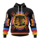 Hoodie NHL Chicago Blackhawks Special Design With Native Pattern St2306
