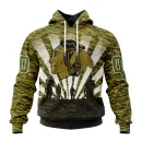 Hoodie NHL Chicago Blackhawks Special Military Camo Kits For Veterans Day And Rememberance Day St2201