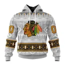Hoodie NHL Chicago Blackhawks Special Native Design St2302