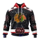 Hoodie NHL Chicago Blackhawks Special Star Wars Design St2303
