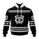 Hoodie NHL Chicago Blackhawks Special Two-Tone Design St2401