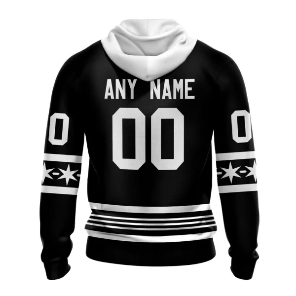 Hoodie NHL Chicago Blackhawks Special Two-Tone Design St2401 - Image 2